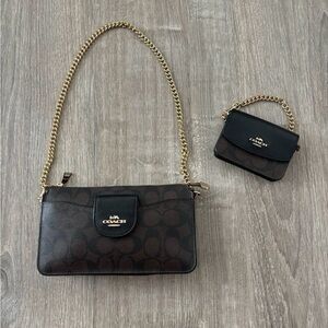 Coach Poppy Crossbody Bag With Card Case